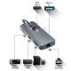 Хаб PALMEXX USBC HDMI-VGA-2*USB3.1-USBC-CR-Ethernet