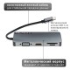 Хаб PALMEXX USBC HDMI-VGA-2*USB3.1-USBC-CR-Ethernet