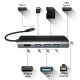 Хаб PALMEXX USBC HDMI-3*USB3.1-USBC-CR-Ethernet
