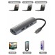 Хаб PALMEXX USB-C to HDMI(4K)+3*USB3.0
