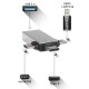 Переходник PALMEXX Lightning+microUSB+USBC to USB3.0 / серебро