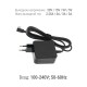 Адаптер питания USB Type-C универсальный 45W