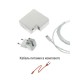 Адаптер питания PALMEXX для ноутбука Apple MacBook Pro 13" 2017г A1706/A1707/A1708 (20.3V-3A/9V-3A/5.2V-2.4A) 61W