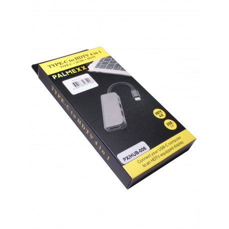 ??? PALMEXX 4?1 USB-C to HDMI+2*USB3.0+USBC
