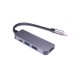 Хаб PALMEXX 4in1 USB-C to HDMI+2*USB3.0+USBC