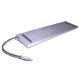 Док-станция PALMEXX 10в1 USB-C to HDMI+VGA+3*USB3.0+USBC+CR+LAN