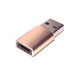 Переходник PALMEXX USB-C(f) - USB3.0(m) / золотой