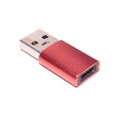 Переходник PALMEXX USB-C(f) - USB3.0(m) / красный