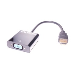 Кабель PALMEXX HDMI - VGA черный