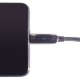 Кабель PALMEXX USB-C to Lightning с индикатором мощности, до 20W, длина 1.2м, чёрный