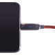 Кабель PALMEXX USB-C to Lightning с индикатором мощности, до 20W, длина 1.2м, красный