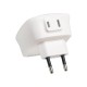 Зарядное устройство European Travel Plug Adapter US+CN+3*USB+TypeC
