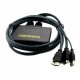 Коммутатор PALMEXX KVM-переключатель HDMI+USB на 2 компьютера