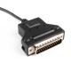 Кабель PALMEXX USB2.0 - RS232 COM-порт DB25, 25pin, длина 1.5м