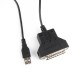 Кабель PALMEXX USB2.0 - RS232 COM-порт DB25, 25pin, длина 1.5м