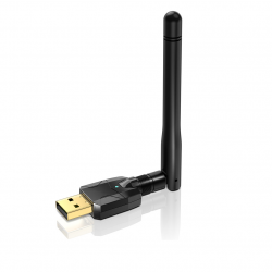 Адаптер PALMEXX USB Bluetooth 5.1 Class 1, антенна, RTL8761B, до 100м