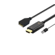 Адаптер PALMEXX HDMI(m)-DisplayPort(f), 4K