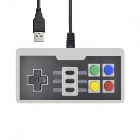 Проводной USB игровой джойстик PALMEXX для NES (Nintendo / Dendy)