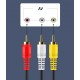 Кабель PALMEXX AV RCA (тюльпаны) Gold Premium 1.8m