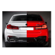 Тюнинг фонари для BMW 5-series G30 в стиле рестайлинг / красные