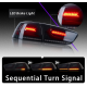 Тюнинг фонари Lancer X FULL LED “AUDI STYLE” / черные