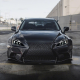 Тюнинг фары для Lexus IS стиль 2021 / черные