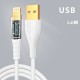 Кабель PALMEXX USB-A to Lightning, PD 30W, длина 1.2м, белый