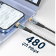 Кабель PALMEXX USB-A to Lightning, PD 30W, длина 1.2м, чёрный
