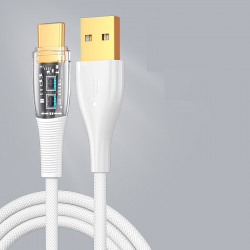 Кабель PALMEXX USB-A to USB-C, PD 100W, длина 2.0м, белый