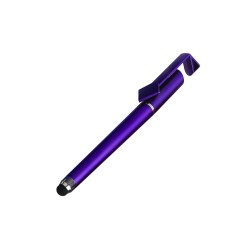 Стилус-ручка PALMEXX для экранов мультитач с держателем для телефона /фиолетовый