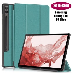 Чехол Palmexx "SMARTBOOK" для планшета Samsung Tab S9 Ultra X910 12.4 / бирюзовый
