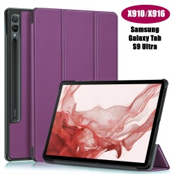 Чехол Palmexx "SMARTBOOK" для планшета Samsung Tab S9 Ultra X910 12.4 / сиреневый