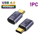 Магнитный адаптер PALMEXX USB-C 4.0, PD100W, 8K@60Hz, 40Gbps, прямой