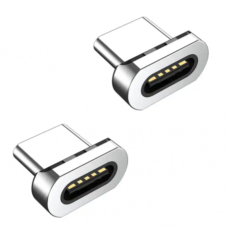 Комплект магнитных коннекторов PALMEXX, интерфейс USB-C 3.0, 2шт