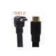 Кабель PALMEXX CBL302 HDMI(m) - HDMI(m) угловой, UHD 4K, длина 30см, тип 2