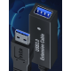 Удлинитель активный PALMEXX USB3.0(m)-USB3.0(f), питание 3.5*1.35(f) 5V, 5 метров