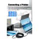 Удлинитель активный PALMEXX USB3.0(m)-USB3.0(f), питание USB-C(f) 5V, 20 метров