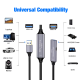 Удлинитель активный PALMEXX USB3.0(m)-USB3.0(f), питание USB-C(f) 5V, 10 метров