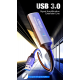 Удлинитель активный PALMEXX USB3.0(m)-USB3.0(f), питание USB-C(f) 5V, 10 метров