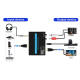 Конвертер PALMEXX AY-001 HDMI2.0b Audio Extractor Converter, 4k@60Hz, ARC/SPDIF/RCA/AUX