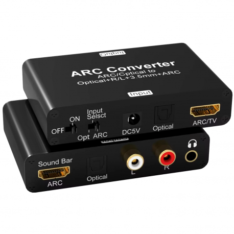 Конвертер PALMEXX AY133 ARC/SPDIF to SPDIF+RCA+AUX+ARC, 192kHz/24bit