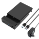 Внешний корпус для жесткого диска PALMEXX 3.5" SATA, USB3.0, пластик