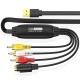 Устройство видеозахвата PALMEXX VCAP-003 RCA+SVideo to USB2.0