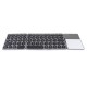 Беспроводная клавиатура PALMEXX KF-A01 BT, TouchPad, АКБ, mUSB DC5V