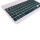 Беспроводной комплект PALMEXX KM001 клавиатура+мышь BT/2.4G, АКБ, USB-C DC5V, зелёный