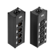 Удлинитель PALMEXX XLR003 4*XLR(f)→Ethercon RJ45(f)→4*XLR(m), 4CH audio, AES, DMX