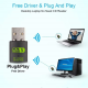 Адаптер PALMEXX USB WiFi 802.11ac + BT5.0, Realtek8821CU