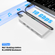 Корпус PALMEXX SD231B для M.2 NVMe SSD, USB-C 3.2 Gen2, HUB, PD100W