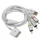 Кабель AV для iPhone 3, 4 / iPod 3, 4