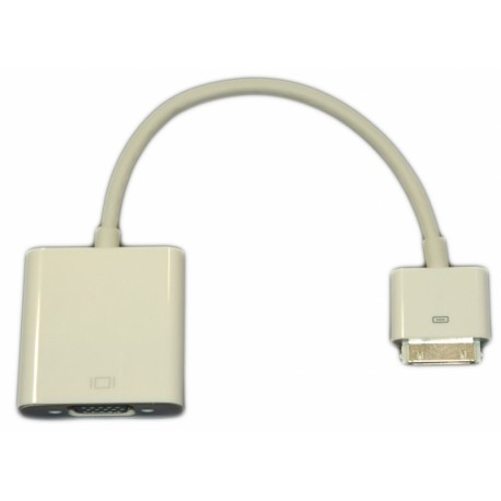Переходник с Apple iPhone 3, 4 / iPad 2,3 - VGA